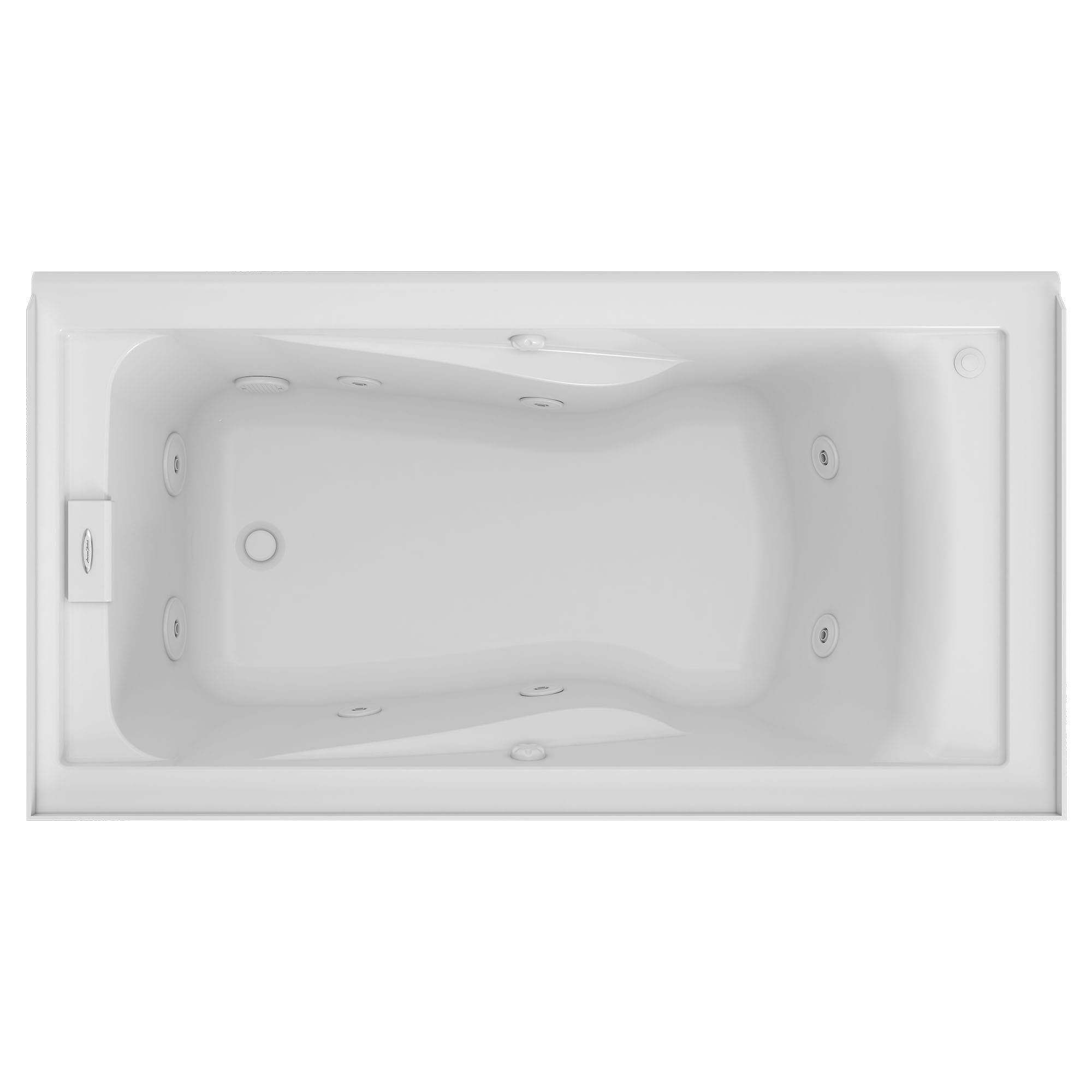 EverClean 60x32 inch Whirlpool with Apron WHITE